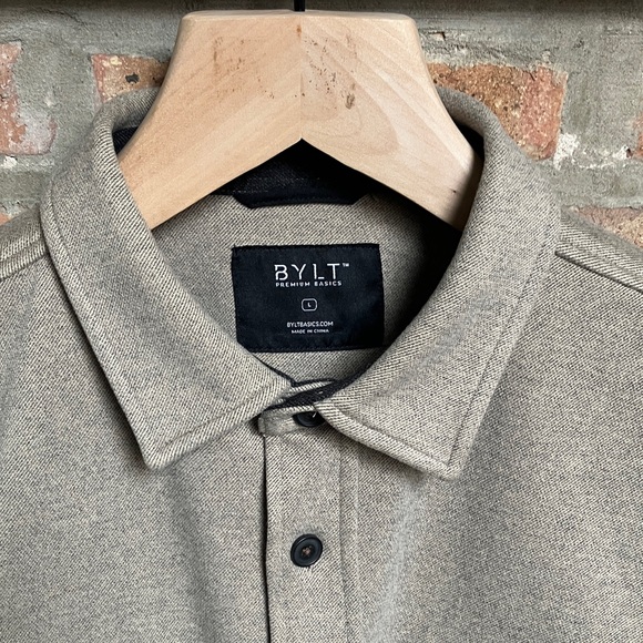 BYLT Premium Basics men's overshirt - Picture 2 of 14